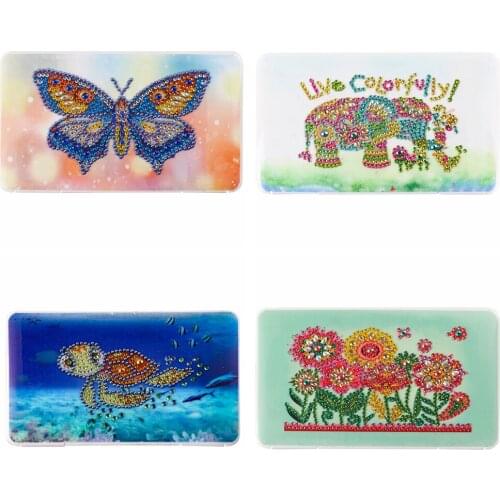 DIY Diamond Painting Craft Mask Storage Box Household DIY Decorative Mask Case Plastic Dustproof Dot Drill Craft Mask Holder