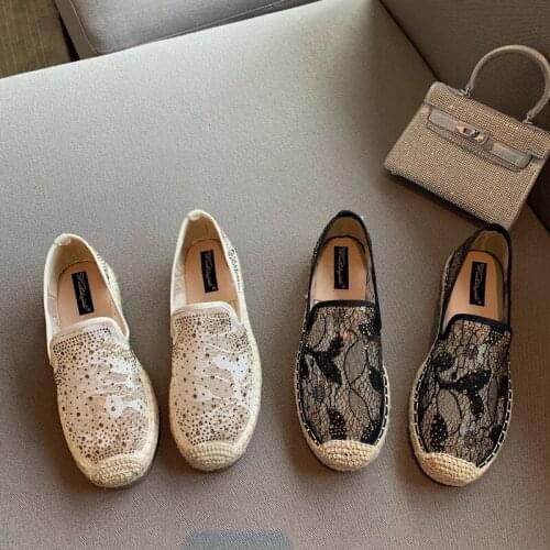 2021 Summer New Korean Style Flat Low-Cut Shoes Breathable Hollow Lazy Doug Shoes