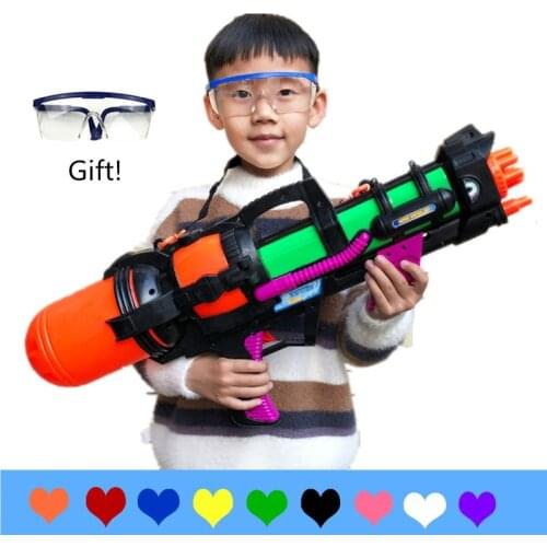 24" Jumbo Blaster Water With Straps Kids Beach Squirt Toy Boys Favor