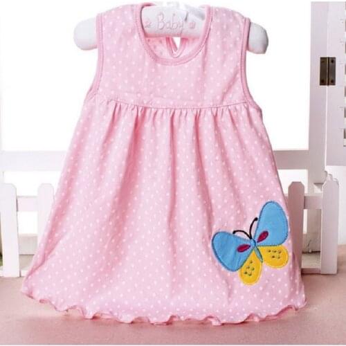 Baby Girls Dress Baby girl summer clothes 2018 Baby Dress Princess 0-2years Cotton Clothing Dress Girls Clothes Low Price