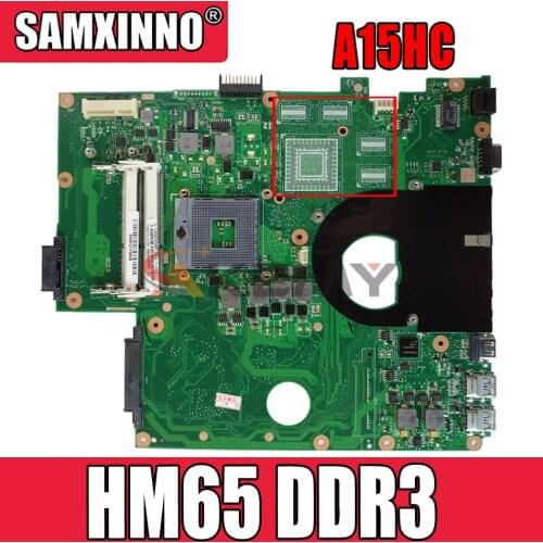A15HC laptop Motherboard For A15HC REV2.1 system mainboard HM65 DDR3 Fully Tested 100% test work
