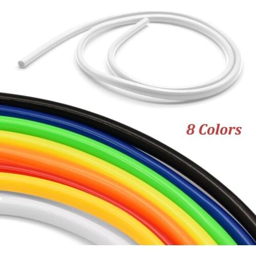 Motorcycle 1M Tank Oil Petrol Pipe Machine Multicolor Fuel Gasoline Hose For KAWASAKI KX65 KX85 KX125 KX250 KX250F KX450F KX100