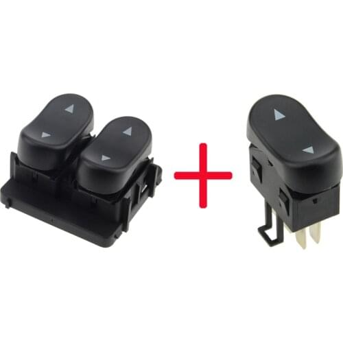 Set of 2 Double+Single Power Window Switches for Ford Falcon Series 1 2 AU 1998 1999 2000 2001 2002 fit the front power windows