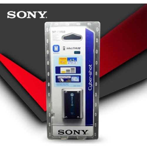 Sony Original NP-FM50 NP FM50 NPFM50 Batteries NP-FM51 NP-QM50 NP-FM30 NP-FM55H Alpha A100 A100K TRV408 PC105 PC101