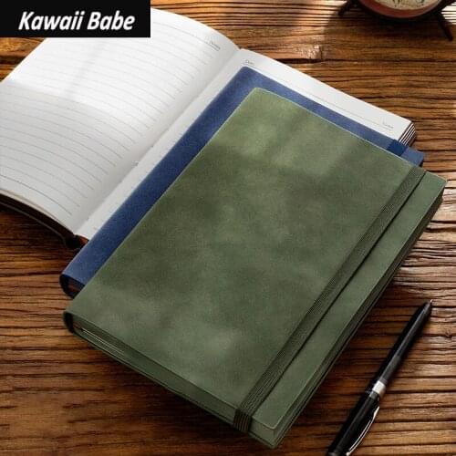 Lined Journals School Office Supplies Accessories Planner Notepads Notebooks Vintage PU Leather Diary Stationery Gift Traveler