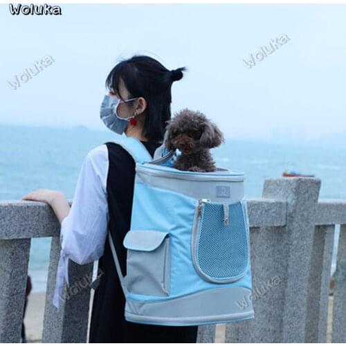 Pet backpack out shoulder bag cat bag portable large dog backpack breathable collapsible pet bag CD50 Q03