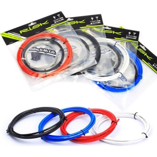 Universal Bike Shifting Wire Set 4 Colors MTB Road Bicycle Brake Cable Gear Front Rear Brake Gear Cable Shifters 4/5mm Shift Set