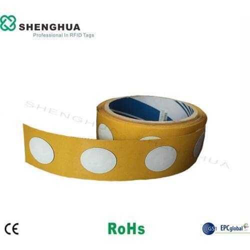 10pcs Copper Paper Blank Anti Metal Sticker nfc ISO14443A HF Ntag213 Passive Smart coil antenna rfid tag on Metal Asset Security