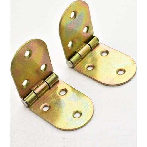 2PCS Thickening Increase Flap Hinge Equipment Flap Hinge Table Type Flip Folding Iron Hinge