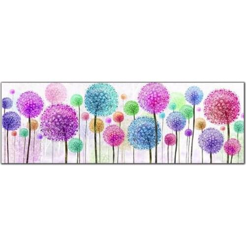 Full Square/Round Drill 5D DIY Diamond Painting "Dandelion Flower" 3D Embroidery Cross Stitch 5D Rhinestone Home Decor Gift