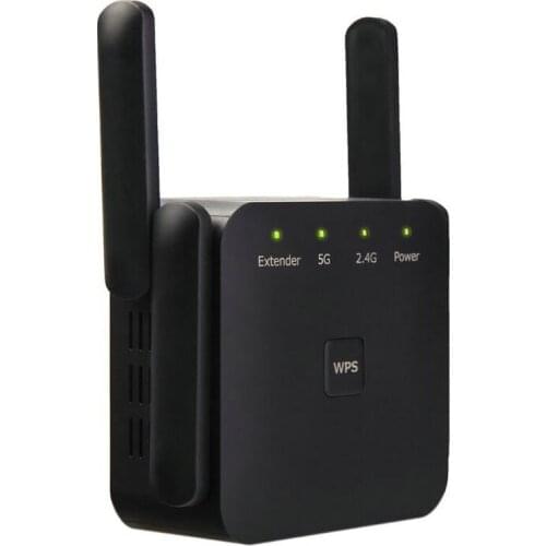 5G WiFi Repeater Wireless Wifi Extender 1200Mbps Wi-Fi Amplifier 802.11N Long Range Wi fi Signal Booster 2.4G Wifi Repiter