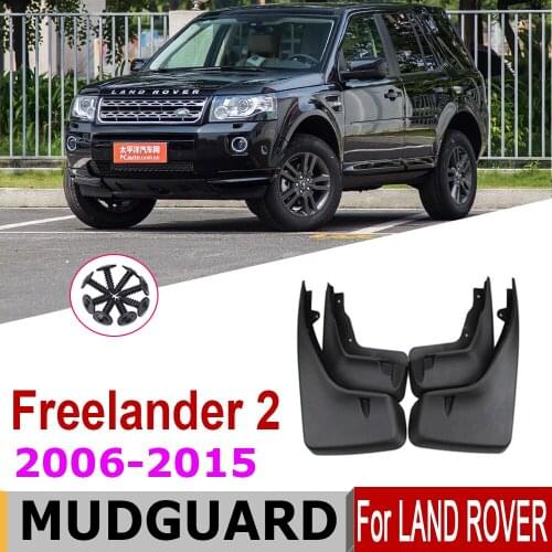 Car Mudflap For Land Rover LR2 Freelander 2 L359 2015-2006 Fender Mud Guard Splash Flaps Mudguards Accessories 2015 2010 2008