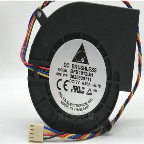 Original 9733 97*97*33mm 12V 6.00A BFB1012UH ultra violent wind turbine machine