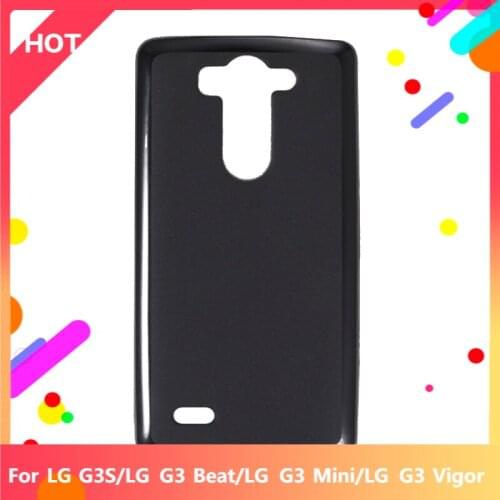 G3S Case Matte Soft Silicone TPU Back Cover For LG G3 Beat LG G3 Mini G G3 Vigor Phone Case Slim shockproof
