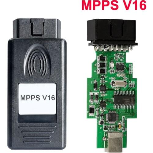 MPPS V16 ECU Chip Tuning Tool For EDC15 EDC16 EDC17 Checksum SMPS MPPS 16 CAN Flasher Remap Cable Vehicle Car Diagnostic Tool