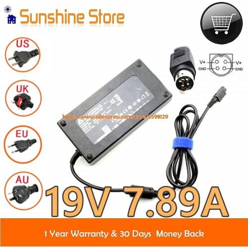 Genuine Delta MDS-150AAS19 B Medical Ac Adapter 19v 7.89A 150W Power Supply Laptop Adapter MDS-150AAS19B adapter