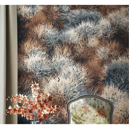 CJSIR Custom Wall Papers Home Decor Grass Weeds Photo Wallpaper Decoration Mural Wall Painting Wallpaper Living Room Sticker