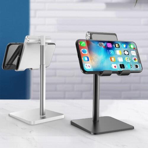Aluminum Alloy Adjustable Desktop Tablet Phone Holder Stand Bracket for iPhone