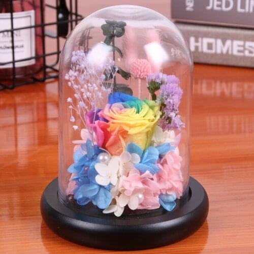 Free Shipping 11*15cm Black Base Glass Dome Vase Home Decoration Diameter=11cm Height=15cm Glass Dome DIY Wedding Favor Gift