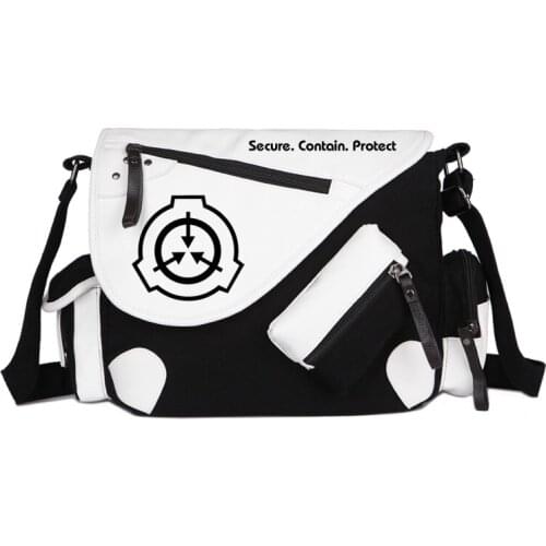 SCP foundation anime bag scp173 049 166 school bag large capacity Single shoulder bag backpack Personality fashion