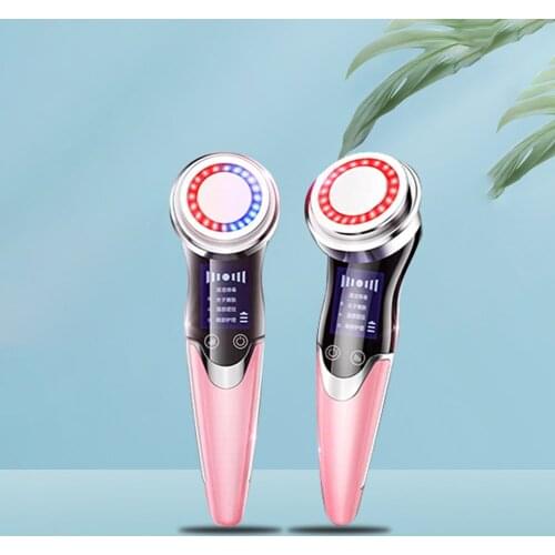 1pc new Ultrasonic Beauty Introduction Instrument Face Cleansing Massage Skin Care Importer Face-Lift Firming Beauty Tool