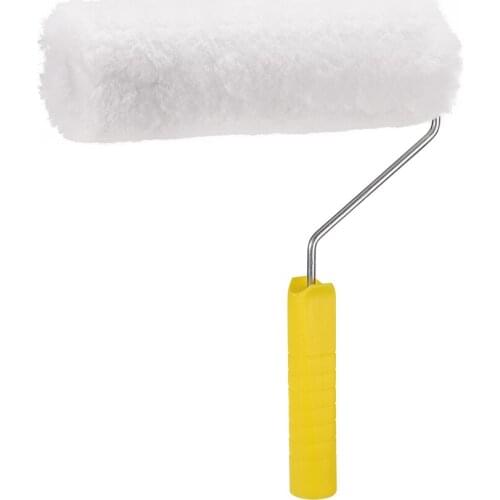 Uxcell Paint Roller Brush 9 Inch 22.5cm for Household Wall Trim Door Edging Line Striping Plaster Painting Plastic Handle