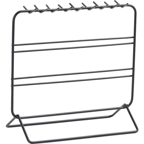 High Quality Wall Stand Hanging Jewelry Organizer Rack Iron Metal Display Stand for Earrings