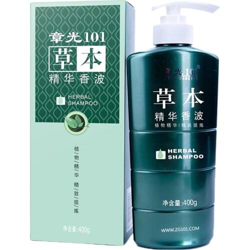 Zhangguang 101 Hair Shedding Proof Shampoo Enhanced Edition RESHOW herbs shampoo 400g Chinese medicine therapy anti hair loss
