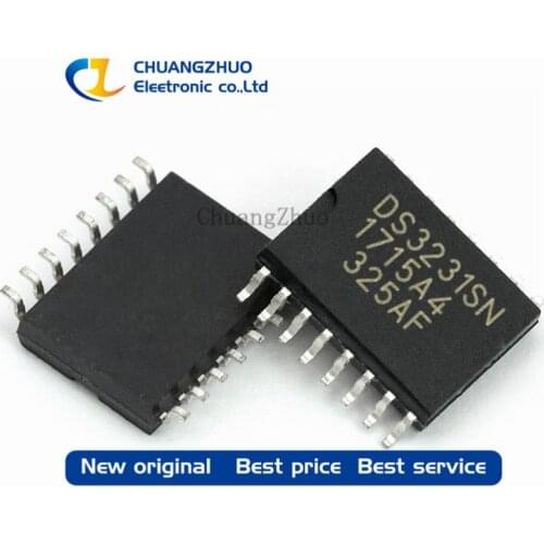 100PCS Real Time Clock chip DS3231SN DS3231 16-SOIC IC