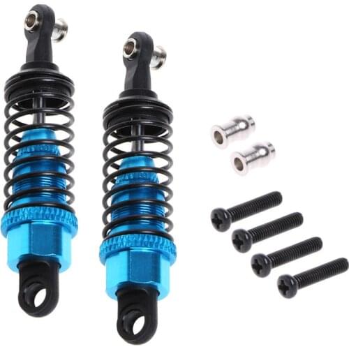 2 Pcs Oil Adjustable 65Mm Shock Absorber Damper for Rc Car 1/18 WLtoys A959 A969 A979 K929 Hpi Hsp Traxxas Losi Tamiya
