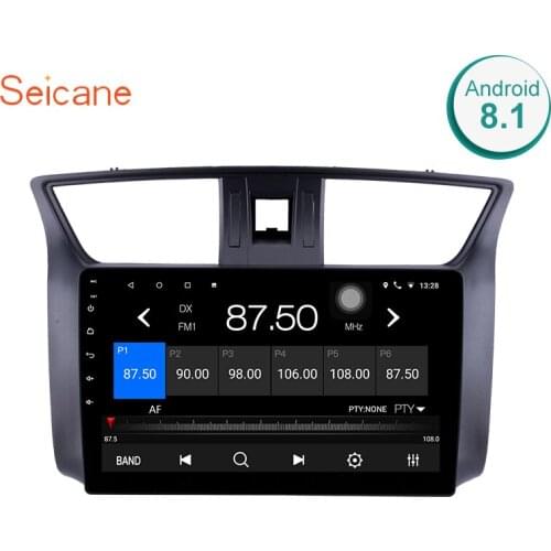 Seicane Android 8.1 10.1" Car Multimedia Player For 2012 2013-2016 Nissan Sylphy 2din Touchscreen GPS Navi Stereo Backup camera