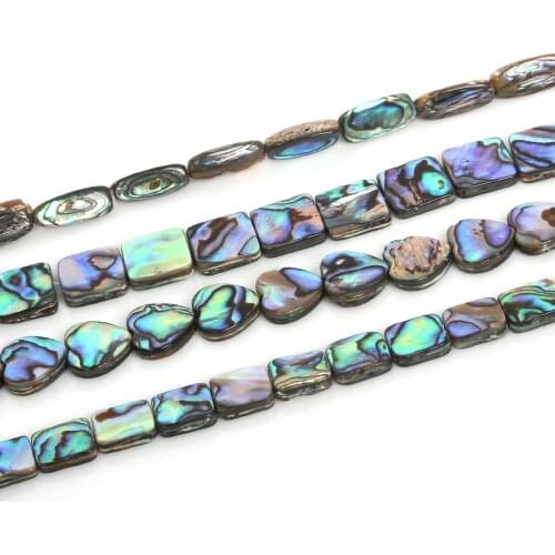 39cm/lot Abalone Shell Beads Loose Spacer Beads For Bracelet Necklace Jewelry Making Findings DIY Accessories