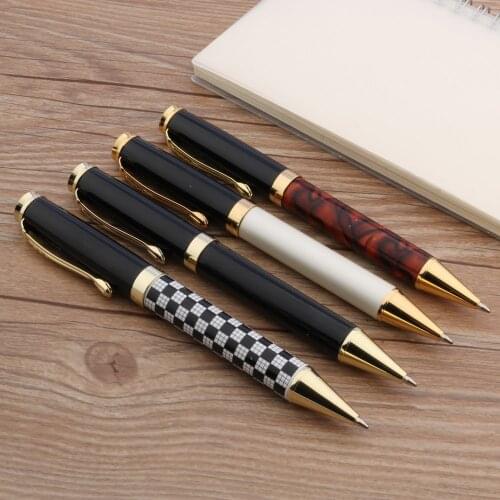 Jinhao 500 white Classic Black Gift Pen Metal STUDENT Ballpoint Pen