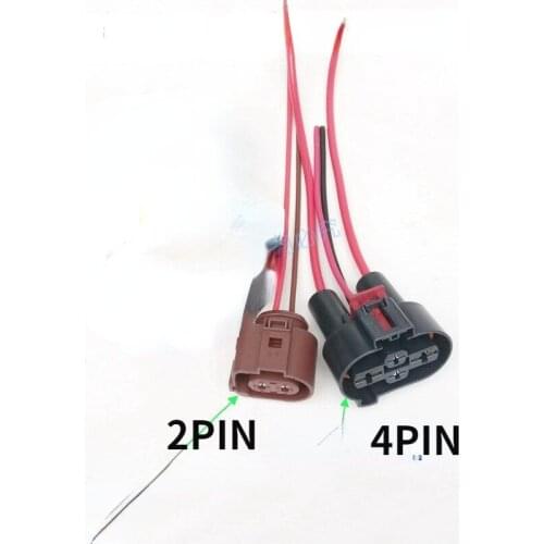 For VW Sagitar Magotan CC Audi A4 Q5 Q3 Electronic Fan Plug Harness Adapter Cable