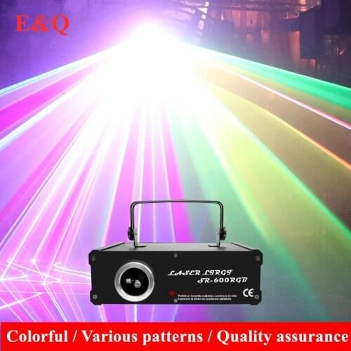 600MW RGB laser show light 2D + 3D Mutil function dj equipment stage lighting disco christmas show laser light