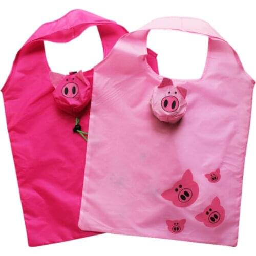Animal Shopping Bag Reusable Eco Foldable Handbag Grocery Tote Cartoon Shopping Bags