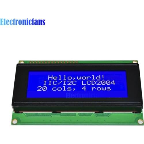 New 2004 204 20X4 Character LCD Display Module Blue Blacklight