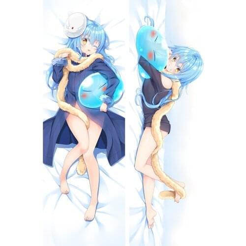 Newly Design Anime That Time I Got Reincarnated as a Slime Hugging Rimuru Tempest Costume Dakimakura Body Pillow Case