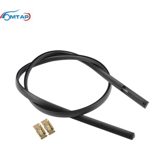MTAP Rubber Roof Drip Finish Moulding Seal Strip For TOYOTA COROLLA Sedan E18 2014 2015 2016 2017 2018 With Free Clips Fasteners