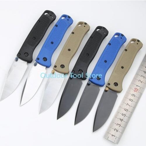 Folding Knife BM535 S30v Blade Nylon Glass Fibre Handle Pocket EDC Multi Knife Outdoor Camping Hunting Survival Fruit Knifes