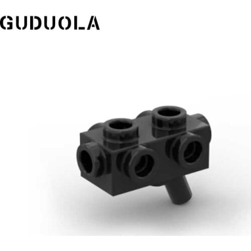 Guduola Special Brick 1x2x0.66 with Studs on Sides and Bar (15071)MOC Building Block DIY Educational Toys Accessories 20pcs/LOT