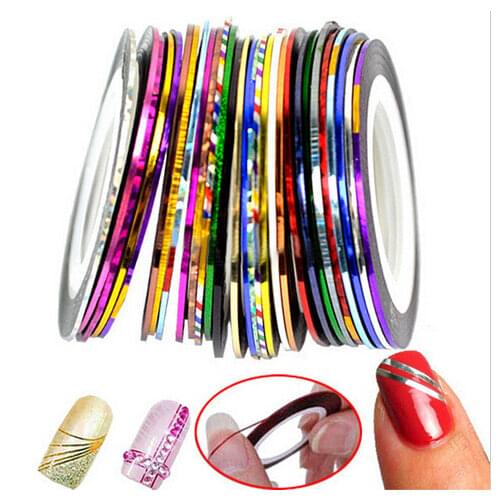 Ленты и нити для дизайна ногтей TFSCLOIN China At AliExpress