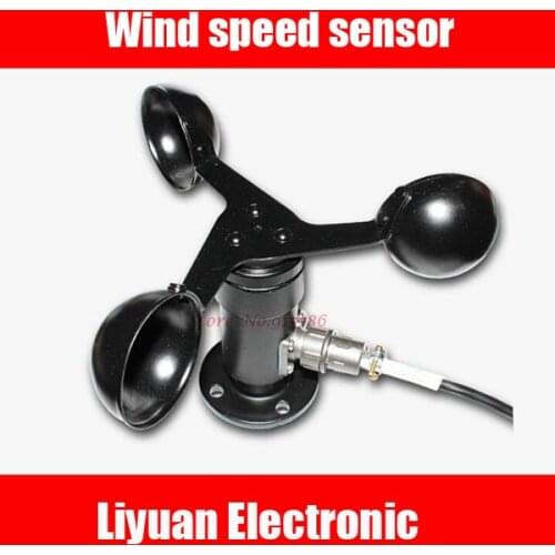 Three cup wind speed sensor/360 degree wind direction meter/wind speed and direction integrated sensor/small weather station