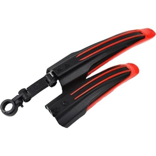 U7EF 2pcs Bicycle Mudguard, Cycling Protection Plate, Mud Prevention, Front/rear Bicycle Plate, 9 Colors