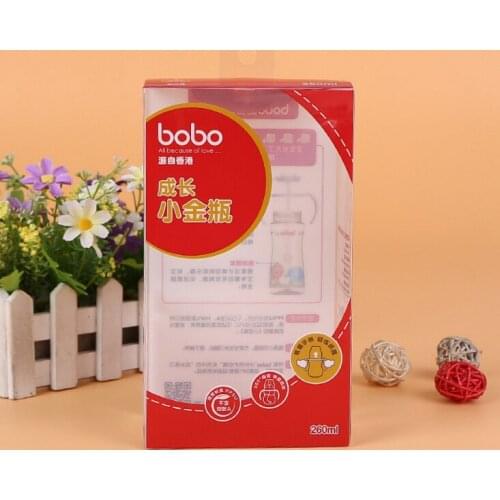 UV Protected Printing transparent plastic packaging custom made folding rectangular clear plastic box manufacturers ---PX20111