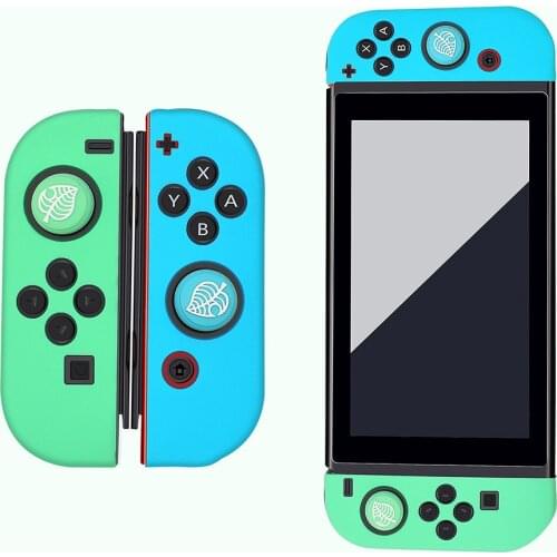 4-1 Joycon Cover Protector Joy Cons Grip Gel Guard Switch Joy Con Controllers Silicone Skin Anti-Slip Joy-Con Skin Joycons Cover