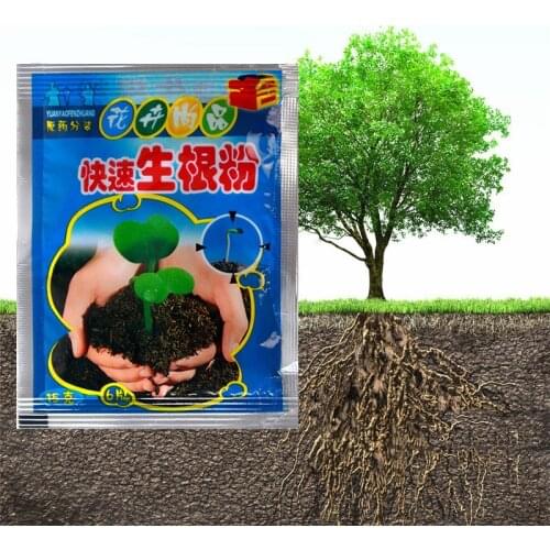 1Pcs Plant Growth Rapid Rooting Powder 15g Water Soluble for Seedling Bonsai Tree Cutting fungicide Rooting Hormones Fertilizer