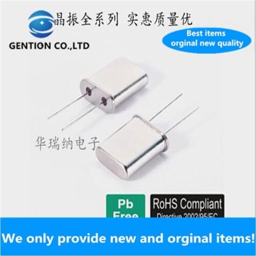 10pcs 100% new and orginal HC-49U Direct insertion passive crystal oscillator DIP-2 49U 16.9344M 16.9344MHZ 2PIN TXC