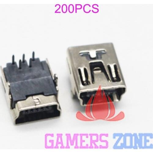 200PCS Replacement For PS3 Wireless Controller Joypad USB Data Charging Charger Port
