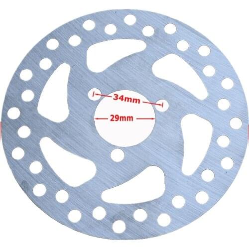 29mm 120mm Brake Disc Rotor For 2 Stroke 47cc 49cc Engine Gas Electric Scooter Pocket Bike Mini Dirt Kids ATV Quad 4 Wheeler